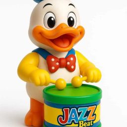 Dancing_Musical-Drum Toy - Key Operated - Fun Toy for Kids (Hello duck)-image-85