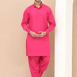 TAG 7 Men Regular Pure Cotton Kurta with Salwar-picture-47