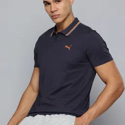 Puma ESS ELEVATED Tipping Polo Collar Slim Fit T-shirt-picture-16