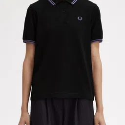 Fred Perry Women Polo Collar T-shirt-15