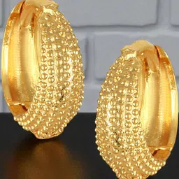 VIVASTRI Contemporary Alloy Hoop Earrings-picture-16