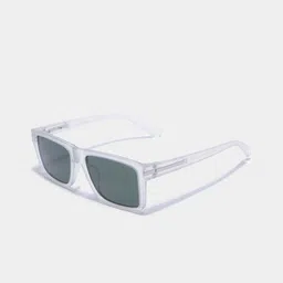 SUNGLASSIC Unisex Rectangle Sunglasses with Polarised and UV Protected Lens-46