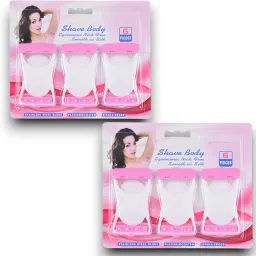 Disposable Body & Bikini Shaving Razor For Women and Girls Hair Remover RAZOR, Women-19
