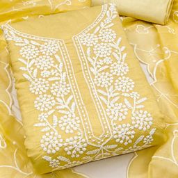 Maroosh Embroidered Unstitched Dress Material-image-89