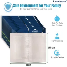 Fly Glue Traps 18.5x25.5cm Blue | Pack of 10 for Home, Kitchen, Office Snap Trap-15