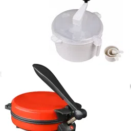 COMBO OF EAGLE DETACHABLE RED ROTI MAKER WITH DOUGH MAKER Roti/Khakhra Maker-6