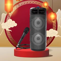 FRONY Bluetooth Party Speaker With Mic, AUX/USB Upto 7 Hrs Playback With Deep BassF235 40 W Bluetooth Party Speaker-image-68