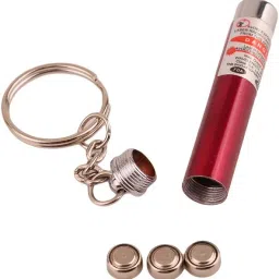 RECTITUDE Simple and Convenient to Use Mini Laser Light & UV LED Lamp with Carabiner image 2
