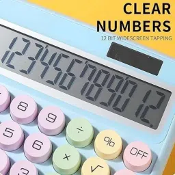 zorko Calculator colorful calculator Desktop Basic Calculator 12 Digit Basic Calculator image 3