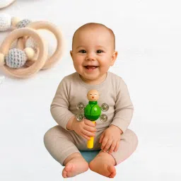 baby baby joy lovely fun hand stick Rattle-image-4
