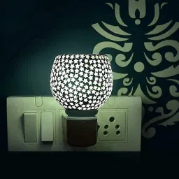 Electric Kapoor Dani for Home,Office with On/Off Switch & Night Lamp Ceramic Incense Holder-image-82