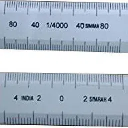 PATWARI 2'' POCKET SCALE ENGRAVED MARKING ( 2 SCALE COMBO) Height Gauge-picture-19