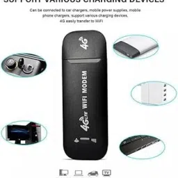 MARS 4G LTE WiFi Dongle with All SIM 4G,5G Network Support, Plug & Play Sim Insert 4G Router 2.1 GHz 150 Mbps Wifi Speed Dual Band Internal Antenna MiFi (Sim Based) image 4