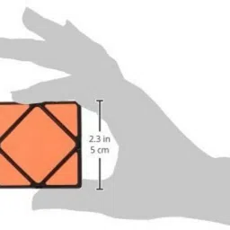 agami Ultra Smooth Speed Magic Skewb Cube Black Base image 4