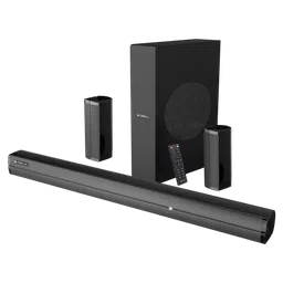 ZEBRONICS Zeb Juke Bar 7450 Pro 200W Bluetooth Soundbar with Remote (5.1 Channel, Black)-1