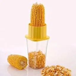 Corn Peeler Stripper Cutter for Kitchen and Stainless Steel Blade with Container Straight Peeler-19