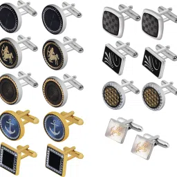 EXOTICA Fashions Brass Cufflink-image-65