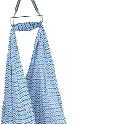 safechamp Meander Baby Swing With Mosquito Net, Pillow, Spring And Metal Window Hanger. image 3