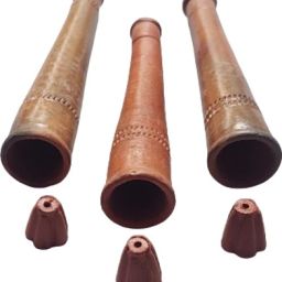 Smoking Pipe Mitti Mart Clay Chillum Decorative Showpiece 3 PCS Decorative Showpiece - 9 cm-image-51