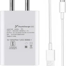 EliteGadgets 44 W SuperVOOC 4 A Wall Charger for Mobile with Detachable Cable-5