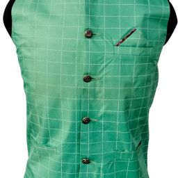 Checkered Men Waistcoat-image-56