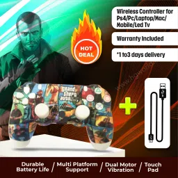 HG WORLD Playstation Dualshock 4 Joystick Wireless for PS4 With USBCable GamepadMotion Controller-3