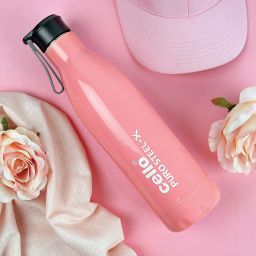 Puro Steel-X Neo 900 Insulated Inner Steel Outer Plastic Water Bottle, 720 ml Bottle-16