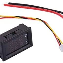 electrosys DC 0-100V 10A Dual LED Display Panel Meter for Voltage and Current Monitoring Voltmeter image 5
