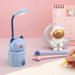 Creative Drawer Storage Cartoon Cute Pet Hose USB Charging Light Study Lamp-18