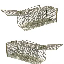 Big Size Rat/Mouse/Rodent Trap Cage (Rustic Copper, Large,- 2 Pieces Live Trap-picture-39