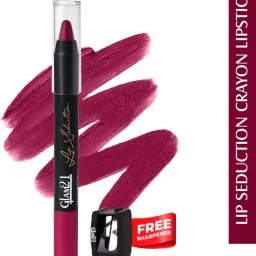 Lip Seduction Non-Transfer Crayon Lipstick | Longlasting Creamy Matte Formula-image-25