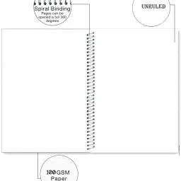 sample Spiral A5 Notebook 60 Pages image 3