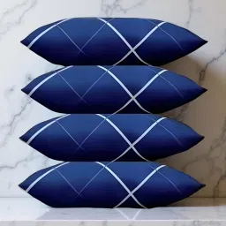LUXURY Polyester Fibre Abstract Sleeping Pillow Pack of 4-image-33