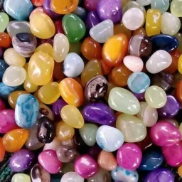 Polished Onyx Stone Pebbles For Home Aquarium Fish Tanks Landscape Outdoor_P69 Polished, Regular Angular, Asymmetrical, Round Onyx Pebbles-picture-8
