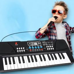 X380 Musical Sound Toys 37 Key Piano Keyboard Toy with Recording and Mic Birthday Gift for Boys and Girls Musical Instruments Latest Analog Portable Keyboard-28