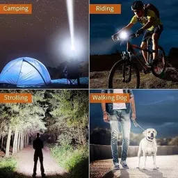 Deoxys LED Tactical Portable Flashlight Light - 1200 High Lumens Flash image 4