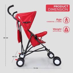 flipzon Stroller and Handy Pram for Baby,Kids - Portable Buggy for Kids, Buggy Pram image 5