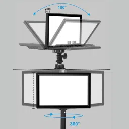 Urban Infotech Ultra Bright LED Video Light Panel for Camera, DSLR, YouTube & Vlogging 10 lx Camera LED Light image 2
