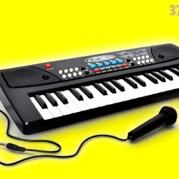 X1 Keys Piano Toy with Microphone, USB Power Cable & Sound Recording Best Birthday Gift for Boys and Girls Musical Instruments Analog Digital Piano-picture-21