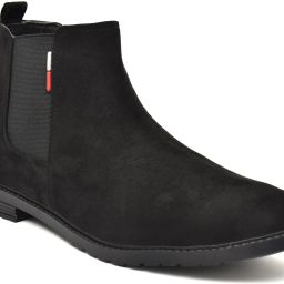 Men's Chelsea Brown High Ankle Boots Boots For Men-image-60