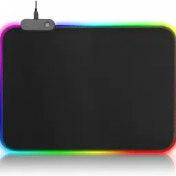 TECH-LOBBY Gaming Rgb Light Mouse Pad Non Slip Base Mousepad-image-48