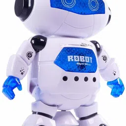 Dancing Robot with 3D Lights and Music,Non Toxic Plastic, Multi Color(Pack of 1)-image-21