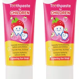 TOOTHPASTE FOR CHILDREN STRAWBERRY 45GM-PACK OF 2 Toothpaste-image-4