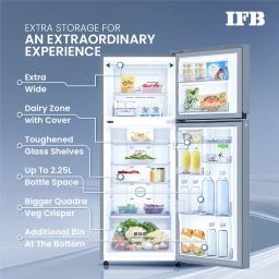 ifb 265 L Frost Free Double Door 2 Star Refrigeratorwith 7 in 1 Multi Mode with Advanced Inverter Compressor, 360 Degree Cooling and Extraordinary Space Powered by E-Tech image 4