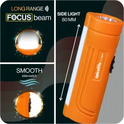 spicelite Dual Pro Dual Sided Rechargeable Torch Light - High Power Pocket Size Torch image 4