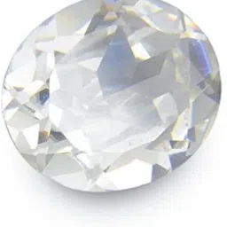 TEJVIJ AND SONS White Cut Natural Zircon Gemstone-image-72
