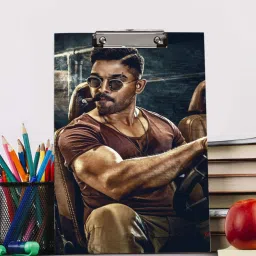 Allu Arjun 1 Digital reprint examination pad school collage Size 14x10 inch-picture-34