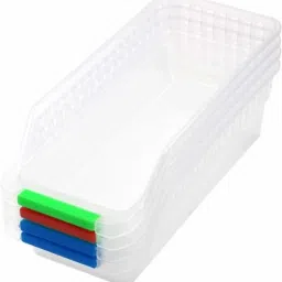 Plastic Fridge Storage Basket Organiser Rack Storage Basket-24