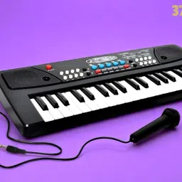 37-Key Musical Piano Keyboard with Microphone 430A1 Song Record Feaure_U562-image-63