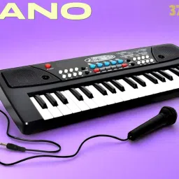 37-Key Musical Piano Keyboard with Microphone 430A1 Song Record Feaure_L705-image-55